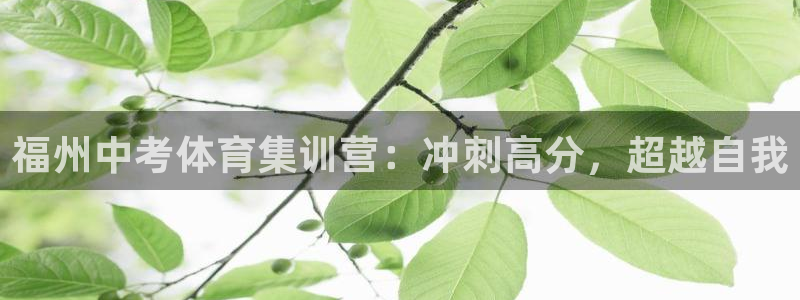 焦点娱乐官方网站入口下载手机版：福州中考体育集训营：