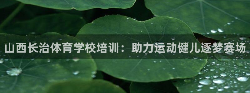 焦点娱乐下载手机版官网：山西长治体育学校培训：助力运