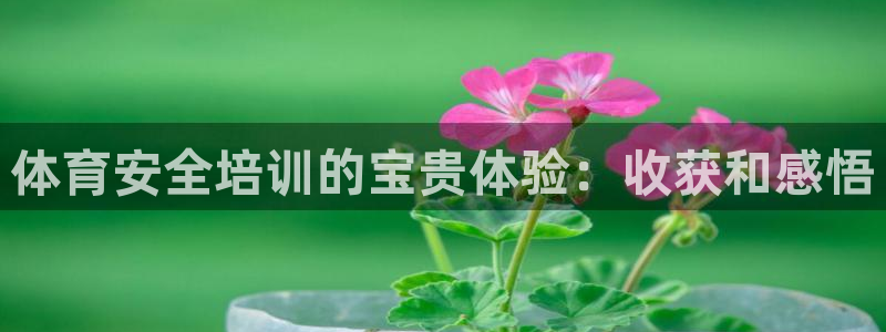 焦点娱乐平台玩法官方导师：体育安全培训的宝贵体验：收