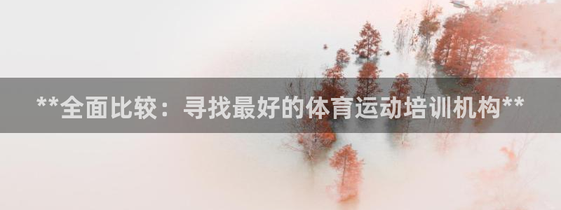 焦点娱乐公司：**全面比较：寻找最好的体育运动培训机