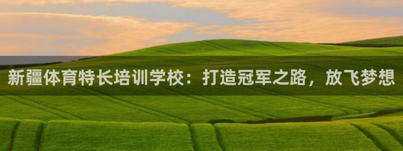 焦点娱乐平台客服：新疆体育特长培训学校：打造冠军之路